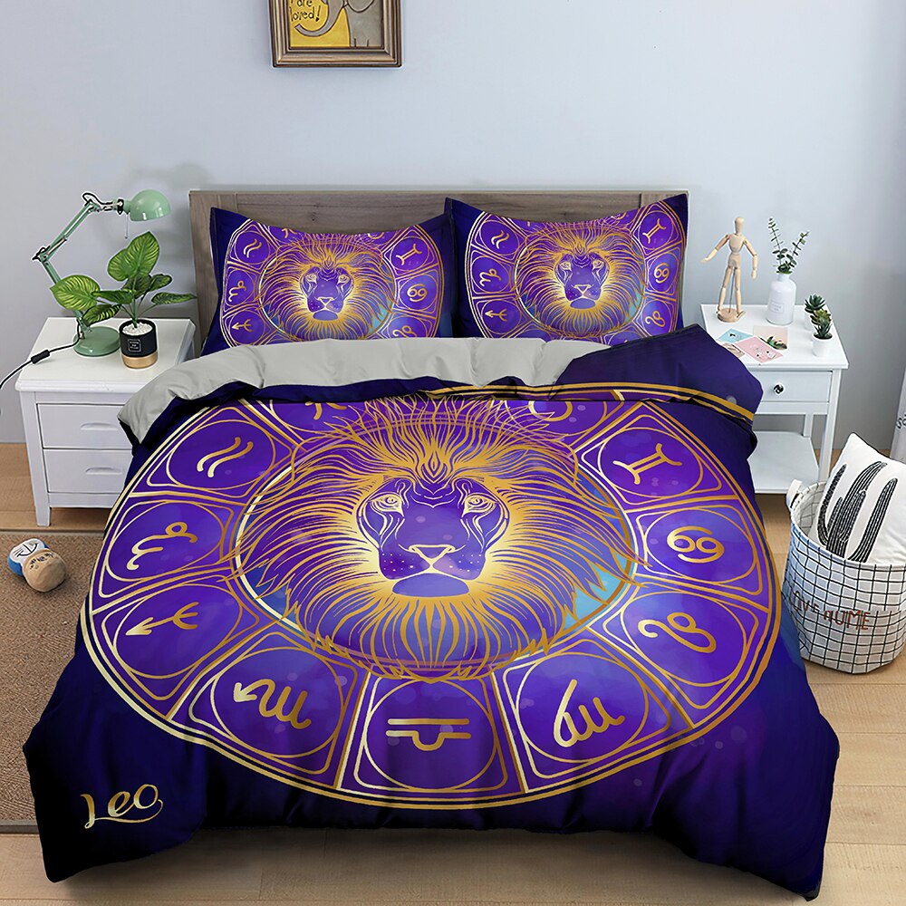 Capa De Edredon Leo Violet Astrology
