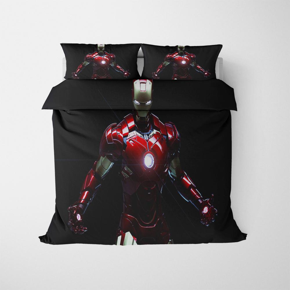 Capa De Edredom Vingadores Homem De Ferro No Escuro