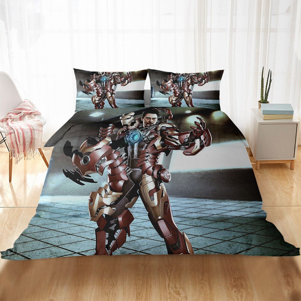 Capa De Edredom Vingadores Homem De Ferro Tony Stark