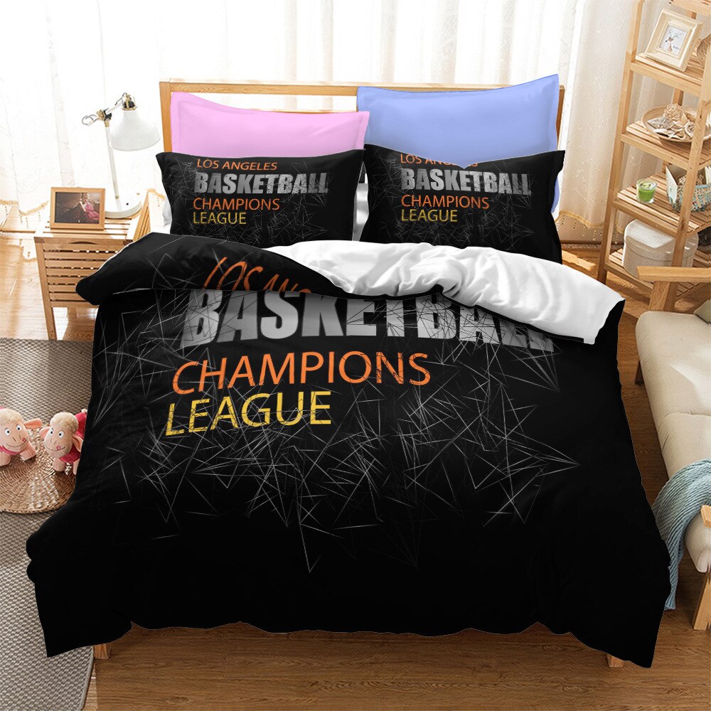 Capa De Edredon Da Liga Dos Campeões De Basquete