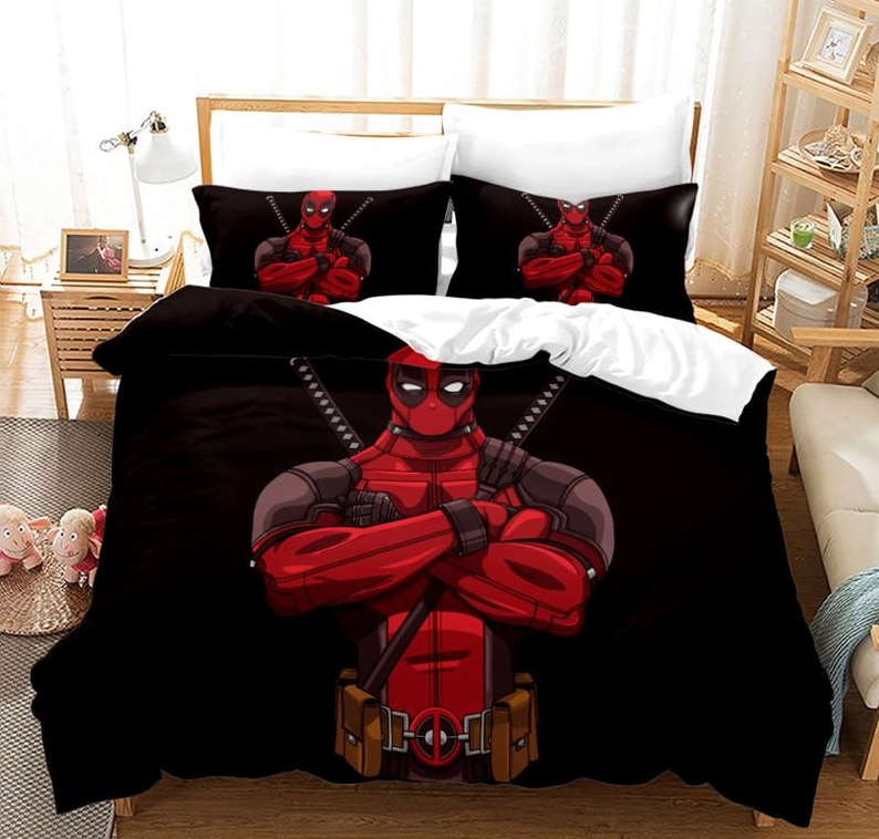 Capa De Edredon Deadpool Dos Desenhos Animados
