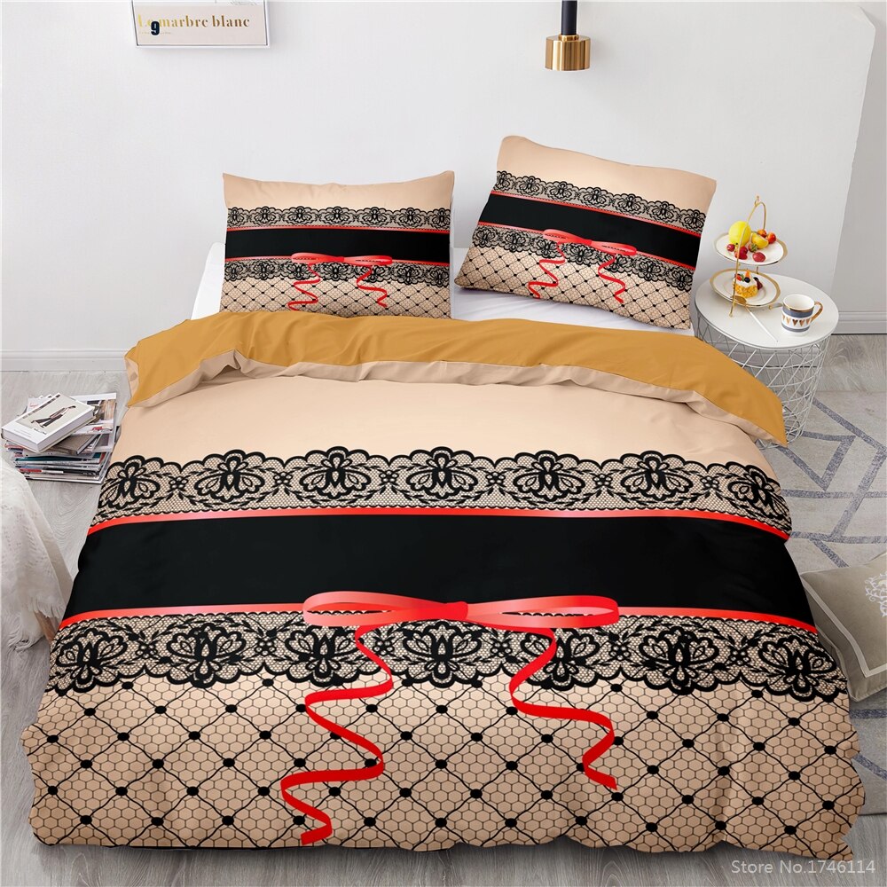 Capa De Edredom De Renda Sexy