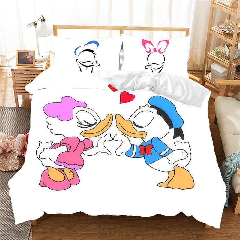 Capa De Edredon Infantil Donald E Daisy