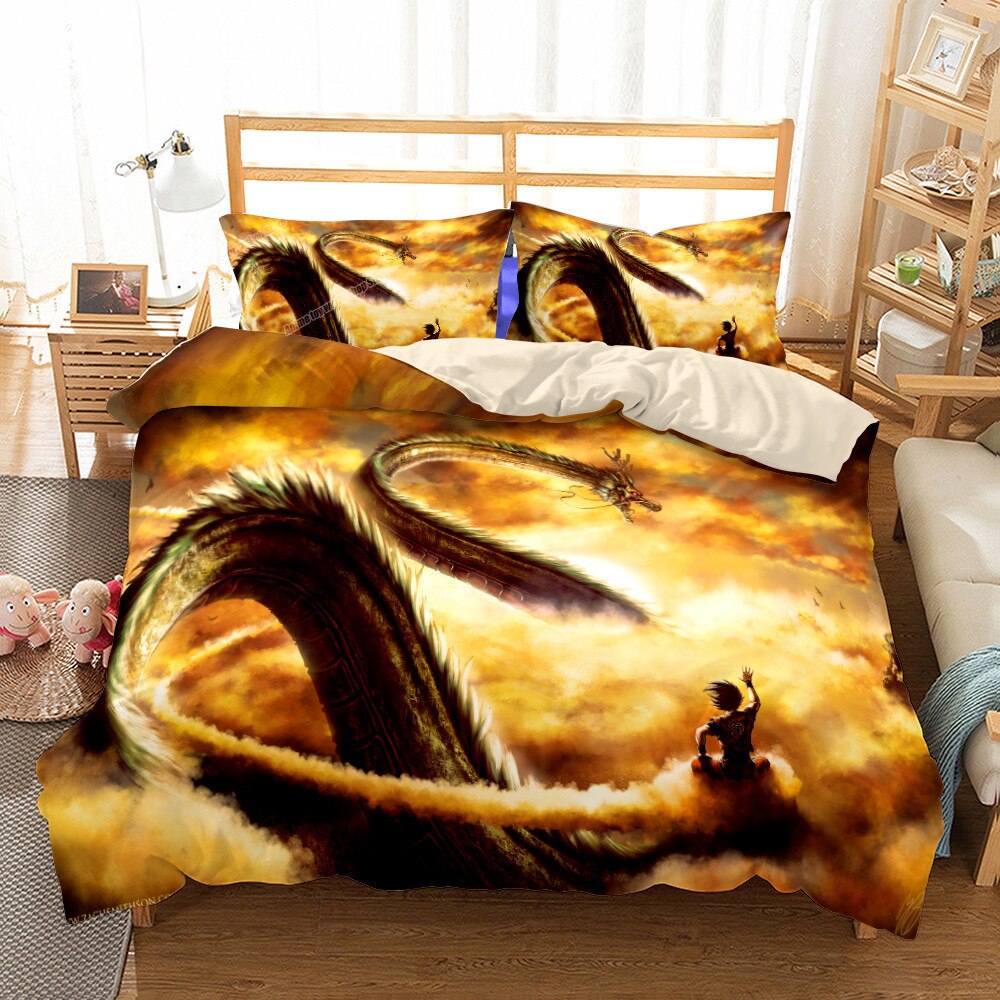 Capa De Edredon Dragon Ball Dragon Shenron Sun