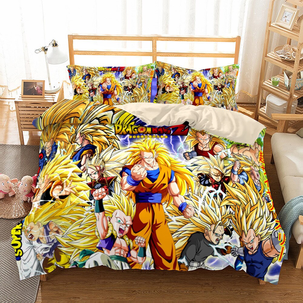 Capa De Edredon Dragon Ball Super Saiyan