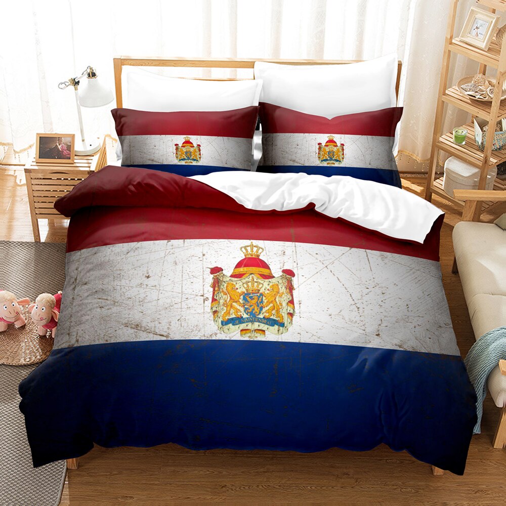 Capa De Edredom Com Bandeira Da Croácia