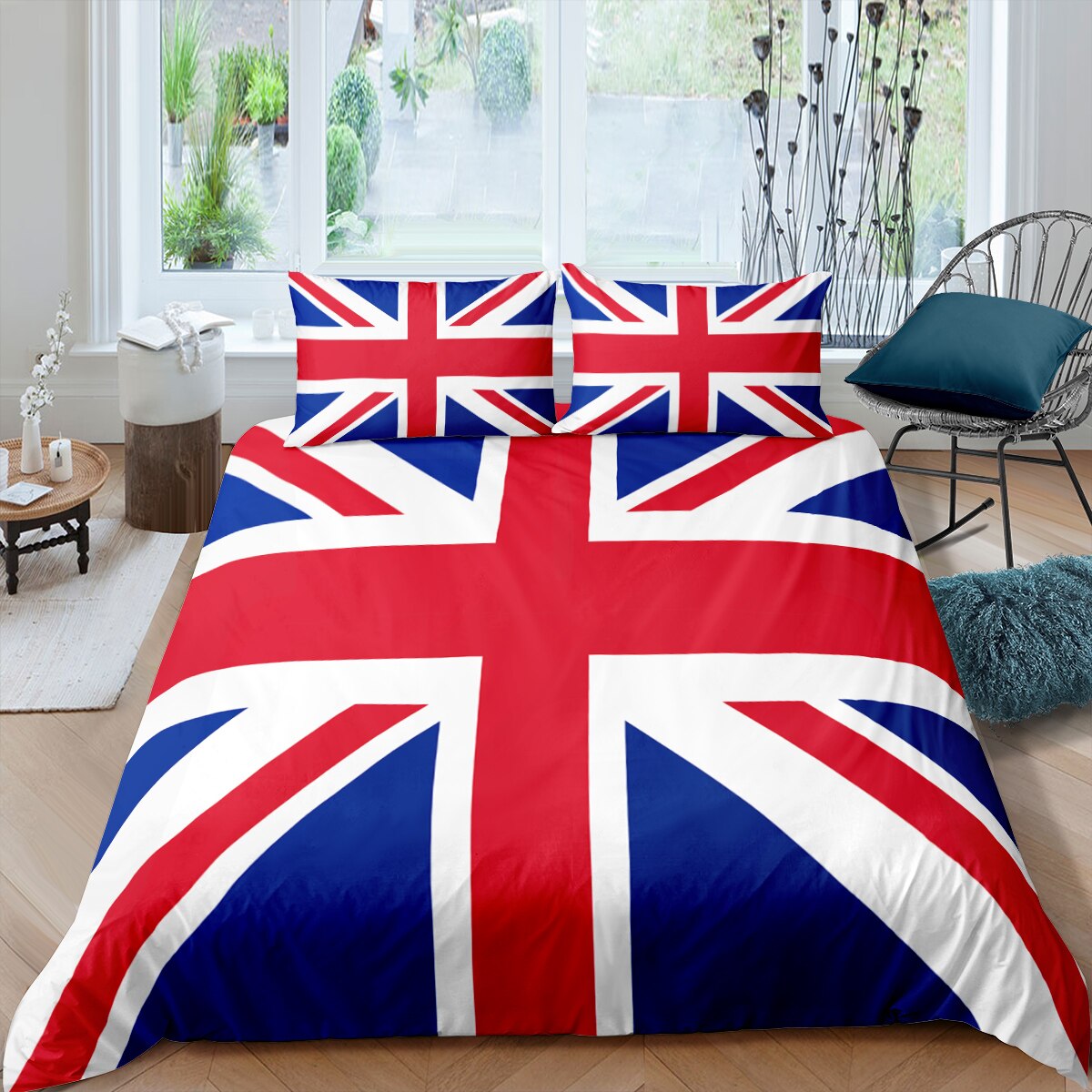 Capa De Edredom Com Bandeira Do Reino Unido