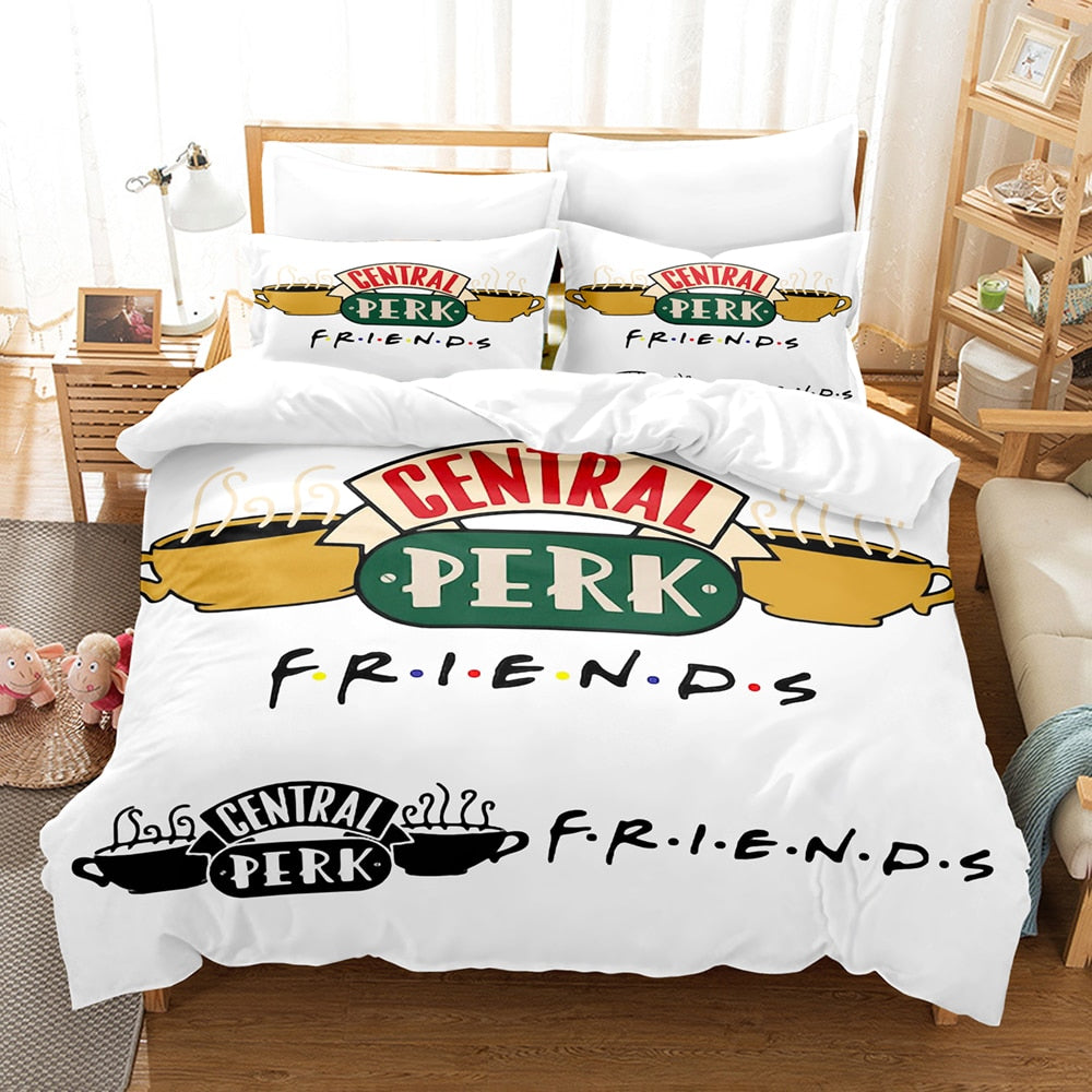 Capa De Edredom Friends Central Perk