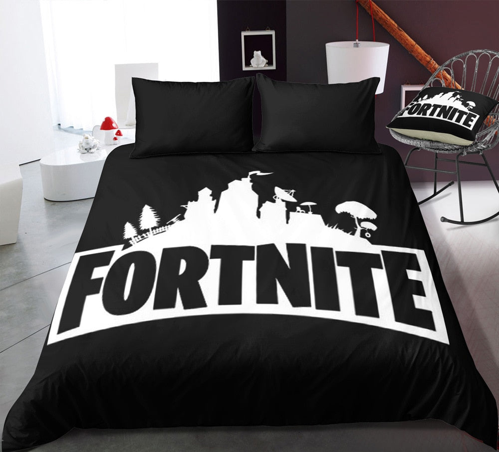 Capa De Edredom Com Título Fortnite