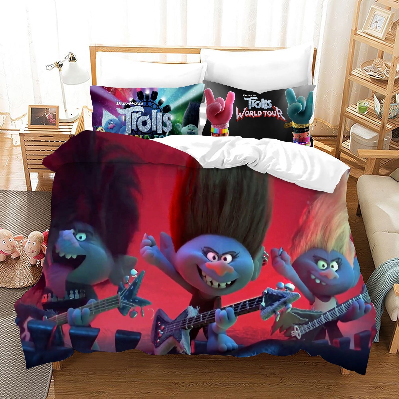 Capa De Edredom The Trolls Queen Barb In Concert