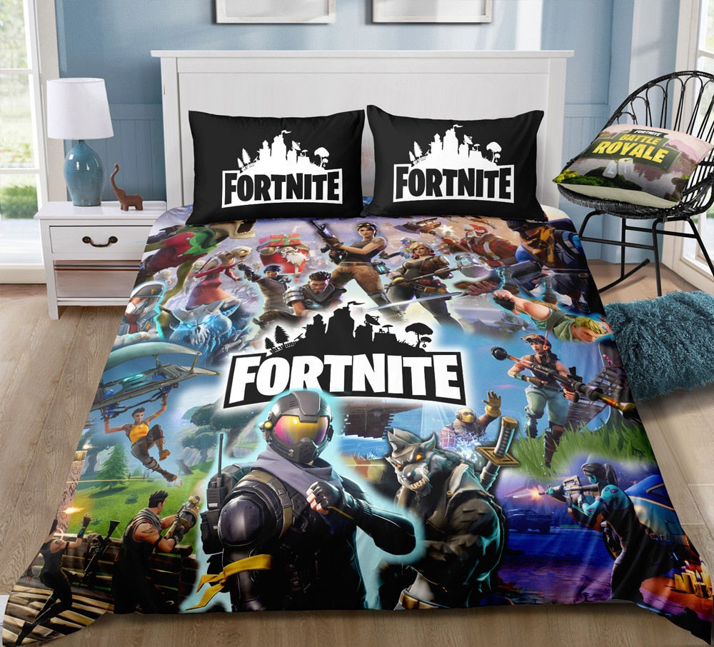 Capa De Edredom De Lobisomem Fortnite