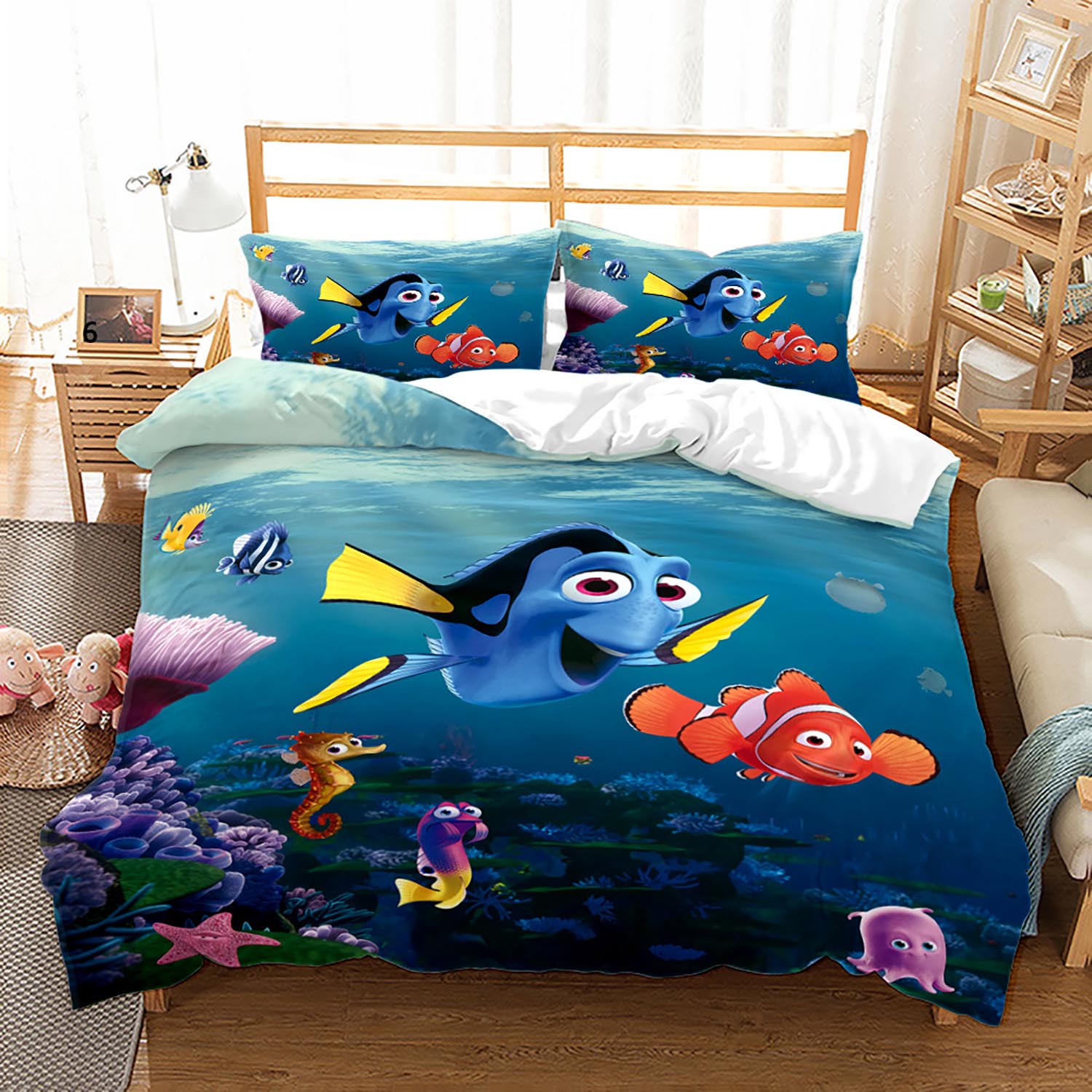 Capa De Edredom Sailor E Dory E Nemo's Friends