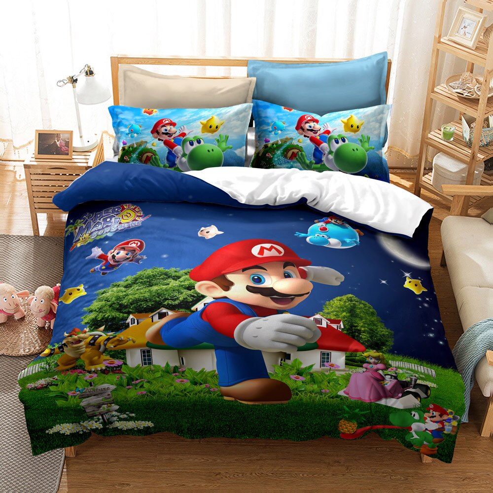 Capa De Edredon Mario Na Cidade
