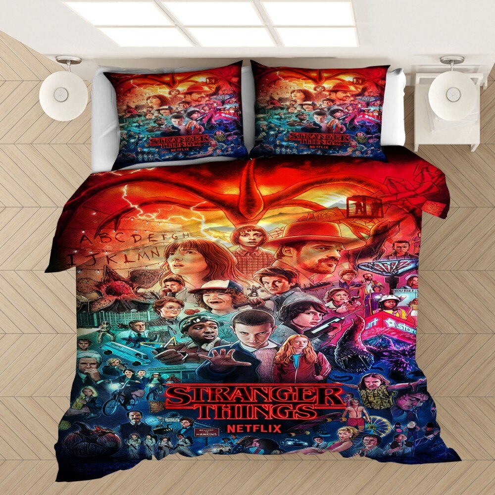 Capa De Edredon Da 3ª Temporada De Stranger Things