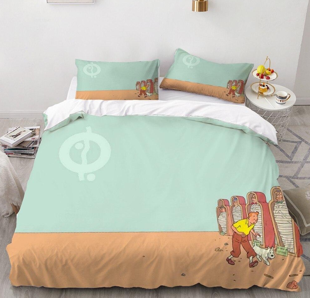 Capa De Edredom Tintin Charutos Do Faraó