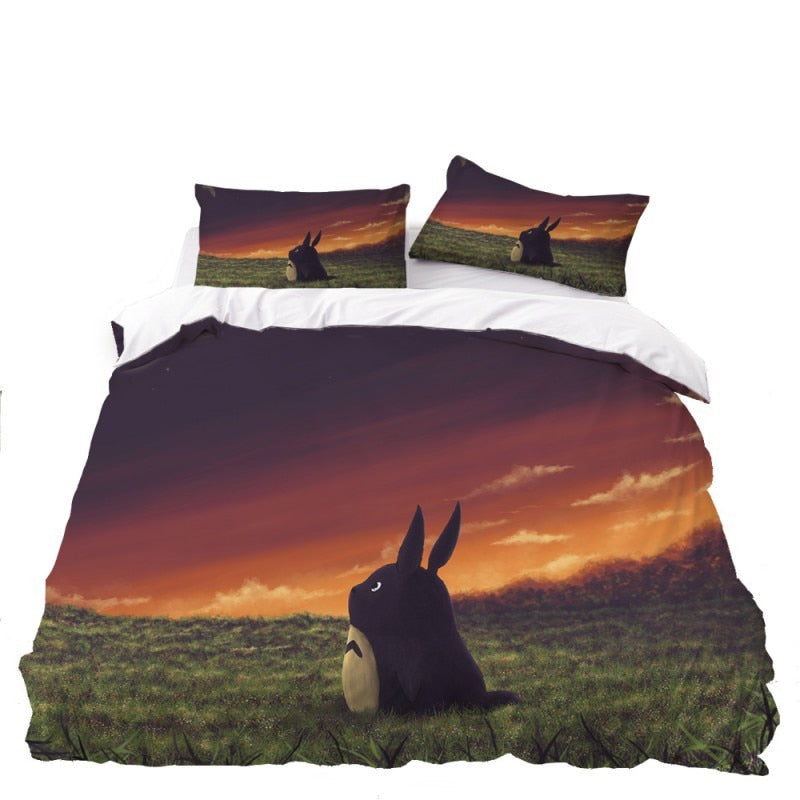 Capa De Edredom Totoro Sunset