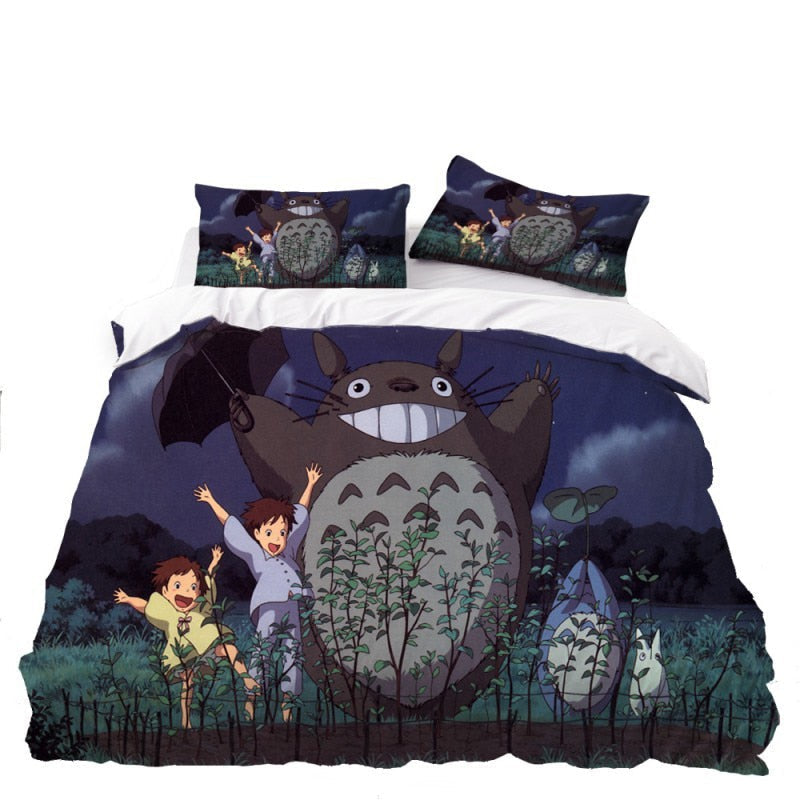 Capa De Edredom Totoro Mei E Satsuki