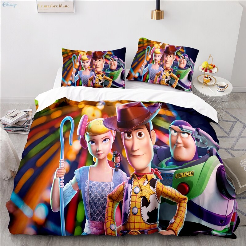 Capa De Edredom Toy Story Woody E Buzz Lightyear
