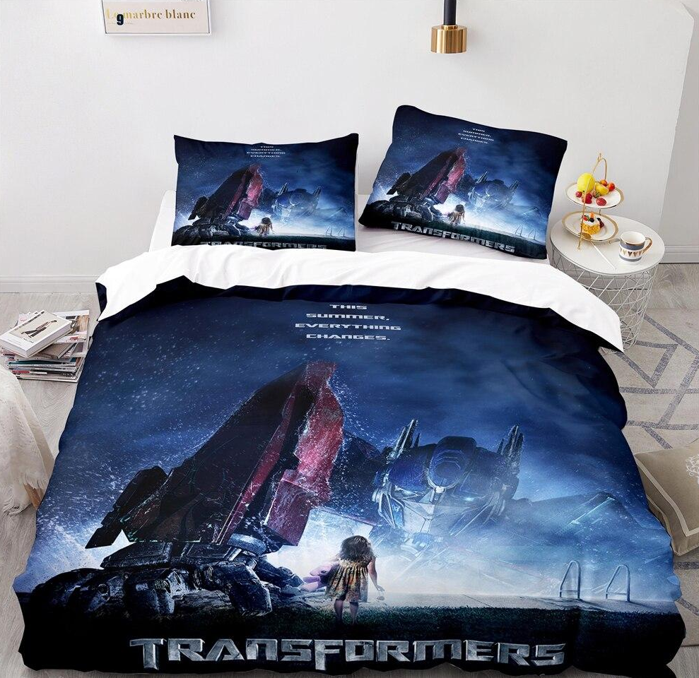 Capa De Edredom Transformers Piscina Optimus Prime