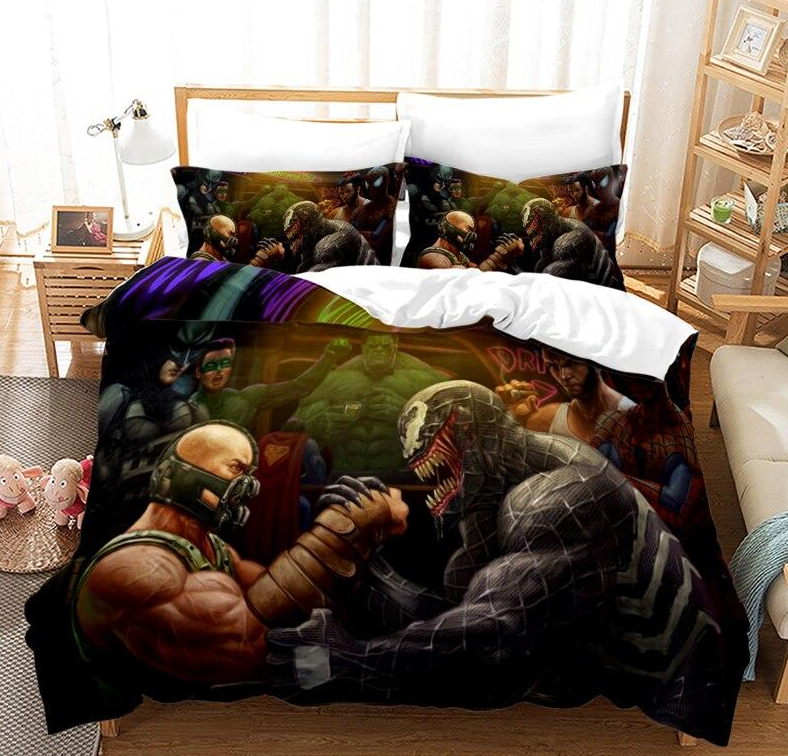 Capa De Edredom Venom E Bane