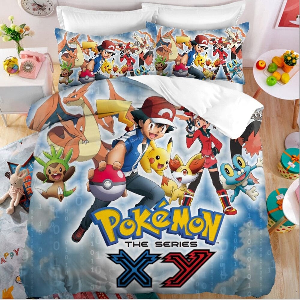 Capa De Edredon Dupla Pokémon
