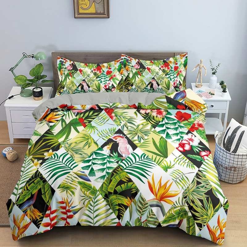 Capa De Edredom Tropical 220x240