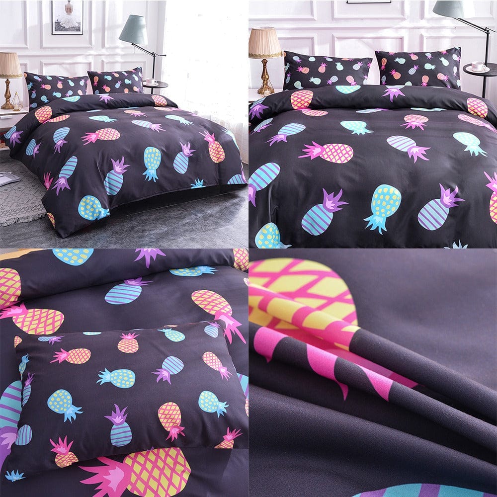 Capa De Edredom Dupla Abacaxi