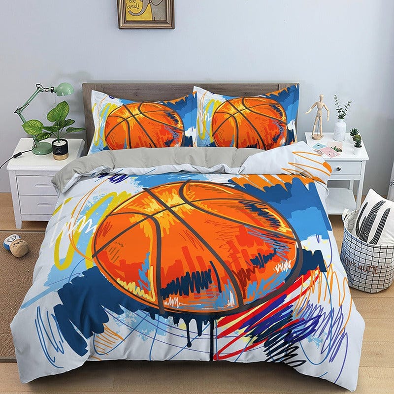 Capa De Edredom De Basquete 220 X 240