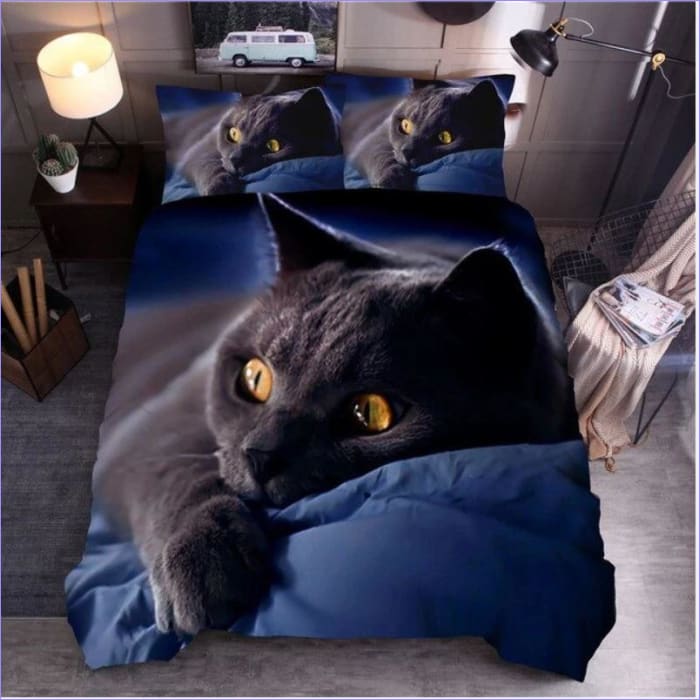 Capa De Edredon Chartreux Cat