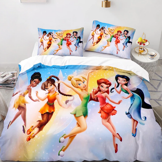 Capa De Edredom Tinker Bell Nuvens