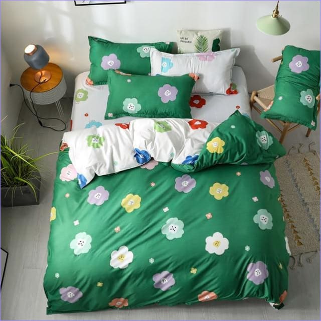 Capa De Edredom Infantil Floral Nature