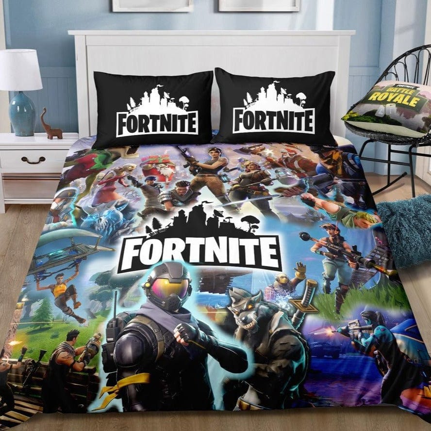 Capa De Edredom De Algodão Fortnite