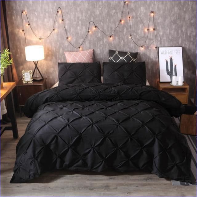 Capa De Edredon Hotel Luxe Black