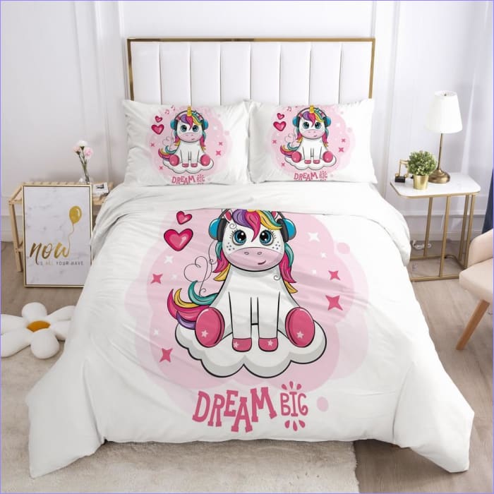 Capa De Edredon Kawaii Dream Unicórnio