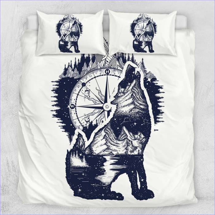 Capa De Edredom Compass Wolf