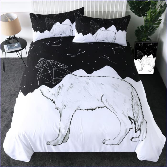 Capa De Edredom Constellation Wolf
