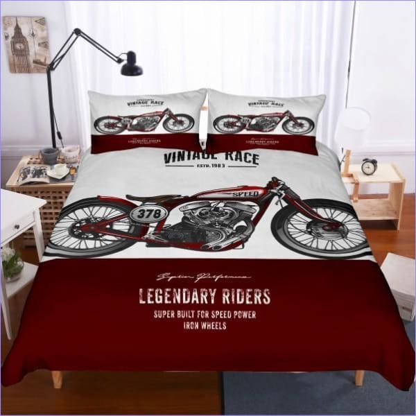 Capa De Edredon De Motocicleta Legend