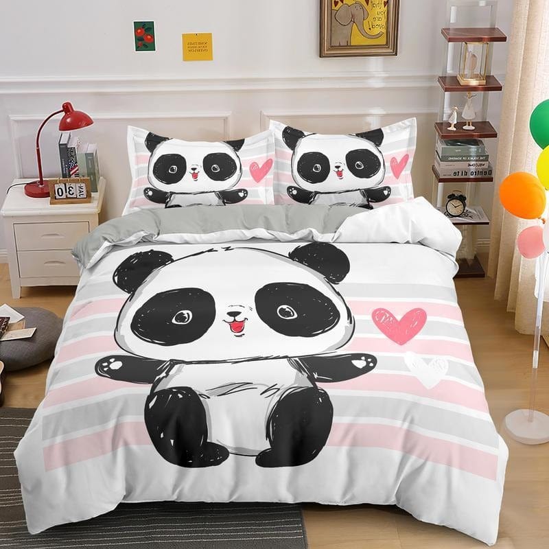 Capa De Edredon Infantil Panda