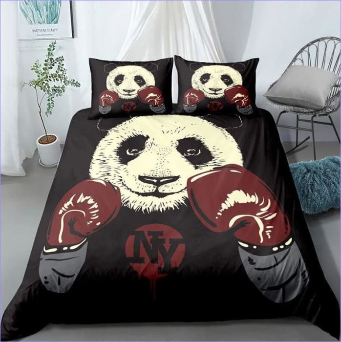 Capa De Edredon Boxer Panda
