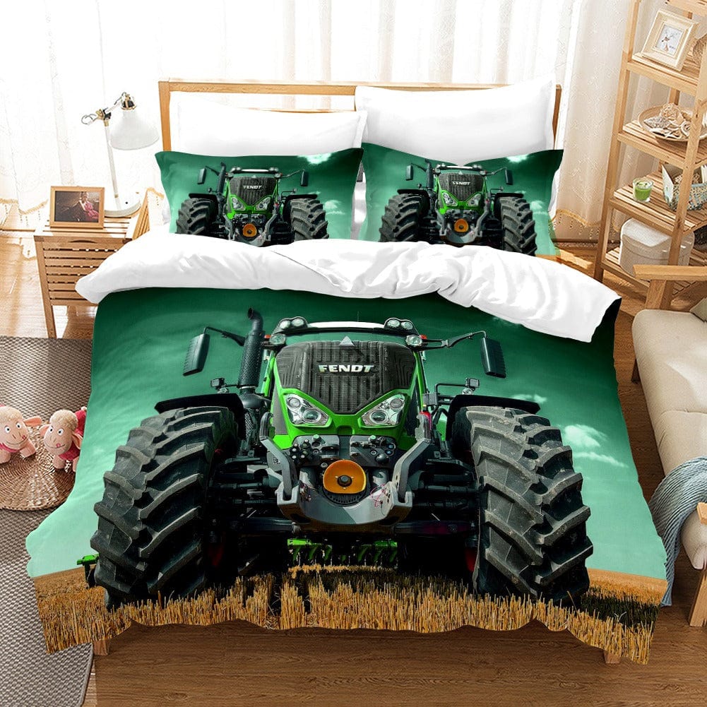 Capa De Edredom Verde Fendt Tractor