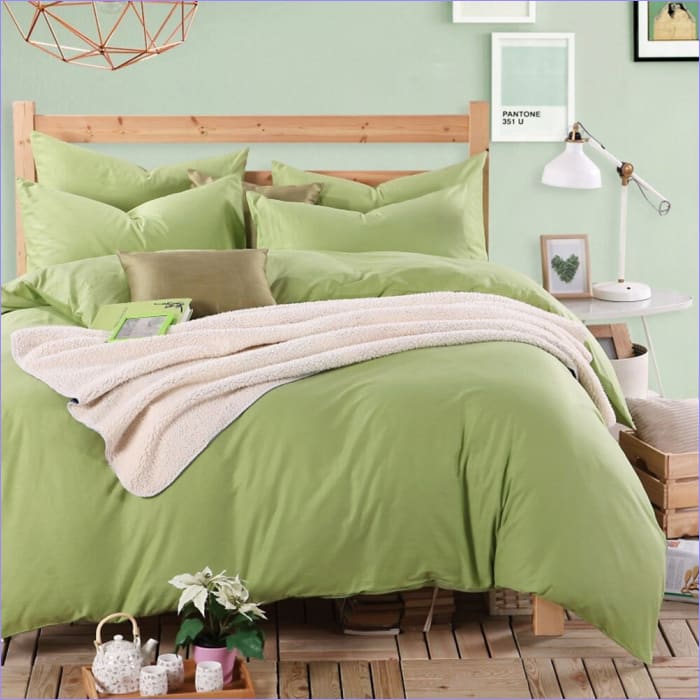 Capa De Edredom Verde Linden