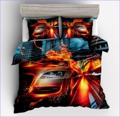 Capa De Edredom Com Carro