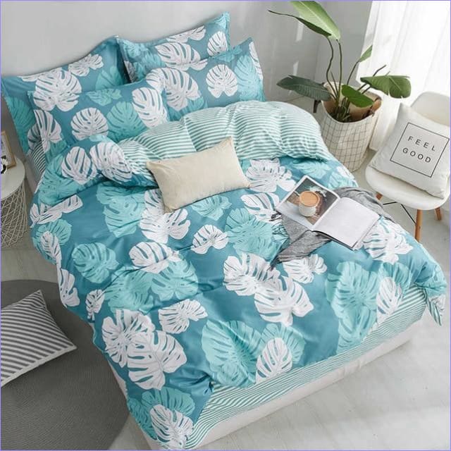 Capa De Edredon Floral Monstera Leaf