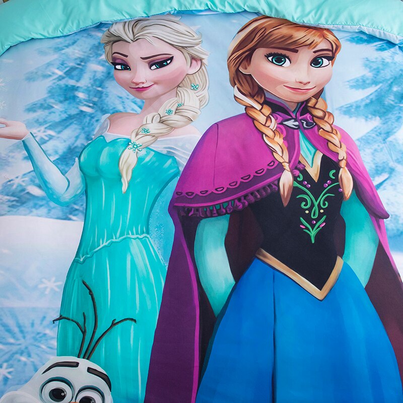 Jogo De Cama Para Desenho Anna E Elsa