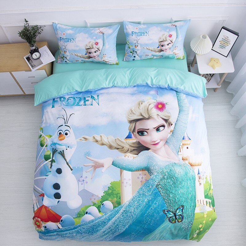 Conjunto De Cama Elsa E Olaf