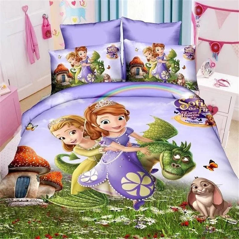 Jogo De Cama Princesa Sofia E Sua Irmã