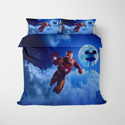 Capa De Edredom Vingadores Homem De Ferro No Céu
