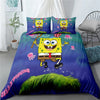 Capa De Edredom Bob Esponja Água-Viva