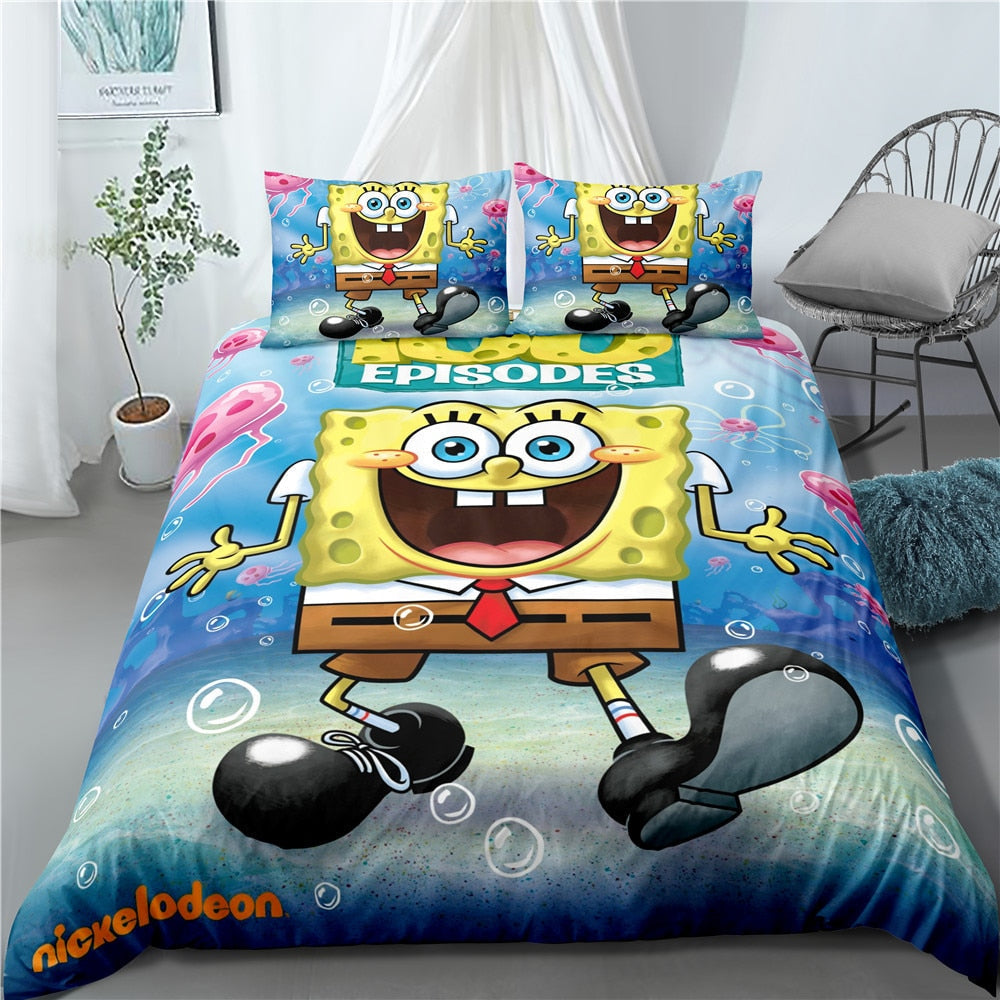 Capa De Edredon Nickelodeon Bob Esponja