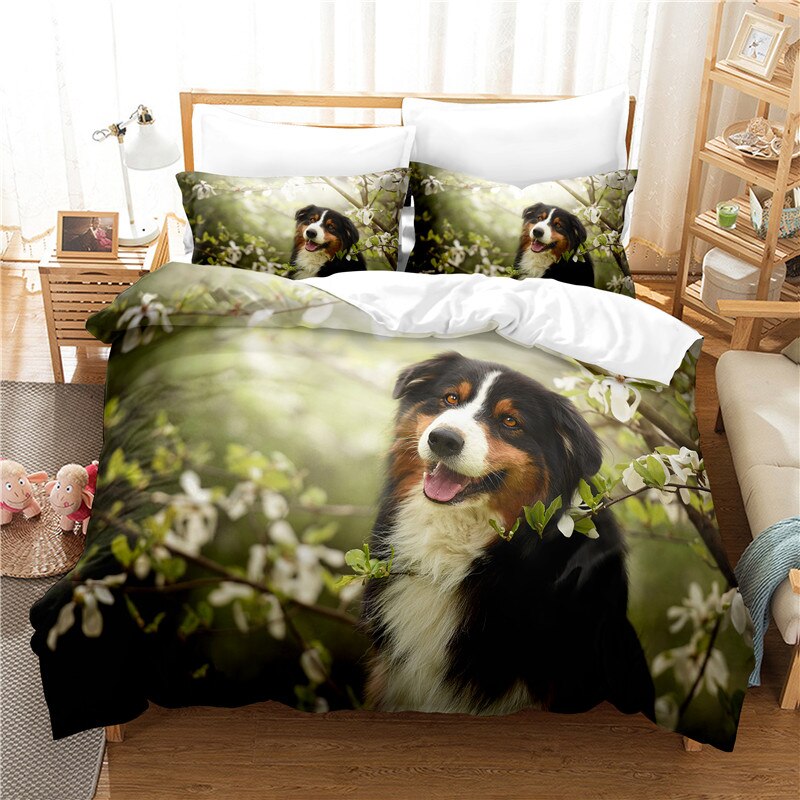 Capa De Edredom Para Cães Da Montanha De Bernese